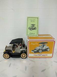 * beautiful goods Ford * model T cigarette case lighter antique TABLE GAS LIGHTER smoking . Classic car that time thing desk lighter 