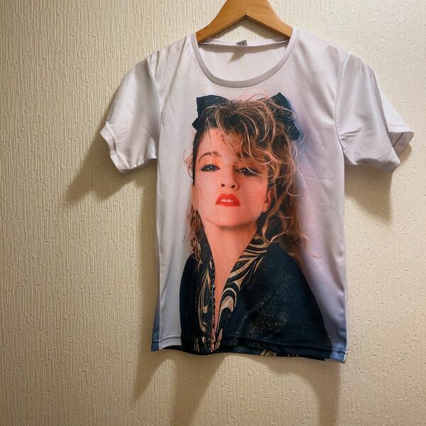 新品★ホワイト★90年代Madonna★Tシャツ★ユニセックス★M