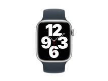 【美品】アップル Apple_45mmケース用ミッドナイトソロループ サイズ7_Midnight Solo Loop Size 7_MPFT3FE/A(Apple Watch用バンド)_画像9