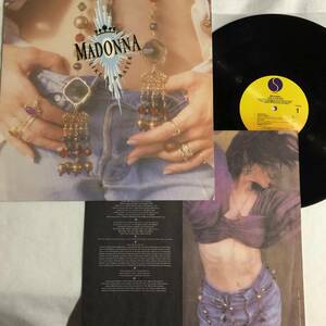 USプロモ 中古LPレコード 香り付 Madonna Like A Prayer マドンナ ライク・ア・プレイヤー US Sire 9 25844-2