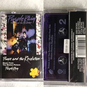 新品パープルカセット Prince And The Revolution Purple Rain プリンス パープル・レイン US盤 Warner Bros. 556201-4