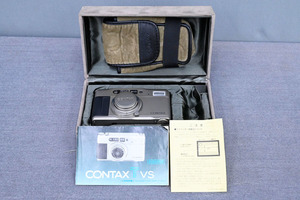 DC31 CONTAX TVS Carl Zeiss Vario Sonnar 3.5-6.5/28-56 T* フィルムカメラ コンパクトカメラ 元箱