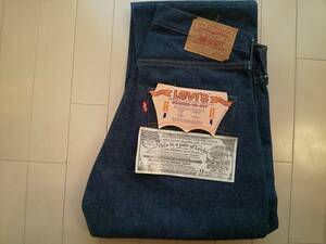 新品 デッドストック リーバイス 501 赤耳 size 33 インチ MADE IN USA アメリカ製 米国製 Ｗ33 Ｌ40 デッド LEVI'S Levi's セルビッチ