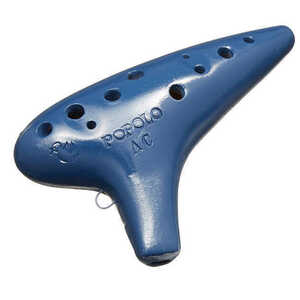  ocarina Popolo standard series Alto C S-AC color : dark blue 