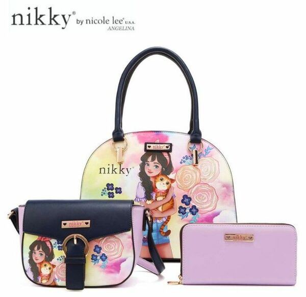 Nikky by nicole lee（ニッキー） ニコルリー　バッグ3点セット