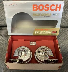 ! wonderful new goods! trust. Bosch made! Bosch horn Rally Strada BOSCH RALLYStrada chrome bo distance jdm usdm that time thing foglamp 