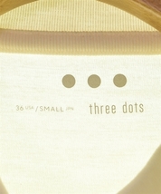 three dots Tシャツ・カットソー メンズ スリードッツ 中古　古着_画像3