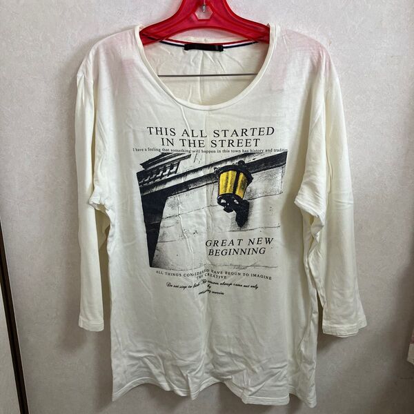 メンズ 七分袖Tシャツ