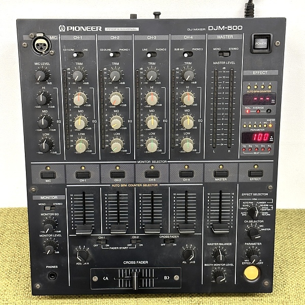 30%OFF】 PIONEER パイオニア djミキサー DJM-500 DJ機器