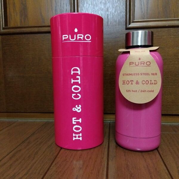 HOT AND COLD 350ml 真空断熱二重構造タンブラー 水筒