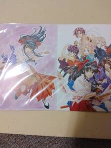 未開封 PS2ソフト サクラ大戦 熱き血潮に 予約特典ポストカード 非売品 /予約特典/非売品/入手困難/レア/未使用/ゲームソフト