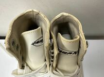 ヤ80 美品 フィギュアスケート靴 24.0cm ZAIRAS スケート ホワイト 靴 アイススケート_画像3