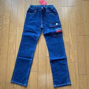 Решение о быстрой продаже новая Miki House stretch Jeans 130