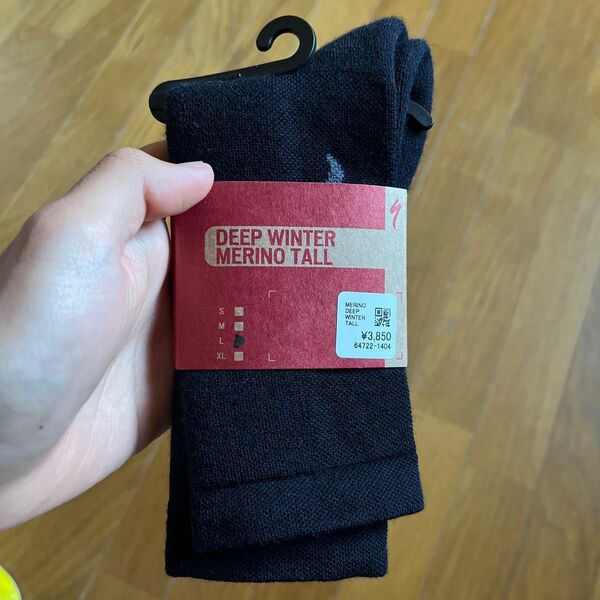 国内正規品MERINO DEEP WINTER TALL SOCKS Lサイズ　靴下