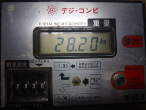 デジコンビ　タイガー （タイワOEM）デジタル袋詰自動計算機 DC-101-A デジコンビ　モニターパネル　表示盤　メーター　電装部品（29）