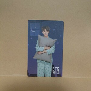 BTS bulletproof boy .BTS WORLD coupon trading card photo card John gkgkJUNG KOOK