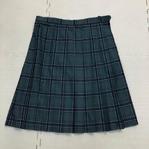 O182 (中古) 四国方面 校名不明 3点セット /165/170A/W80/ブレザー/ブラウス/スカート/チェック柄/冬服/冬用/制服/学生服/中学校/女子学生_画像7