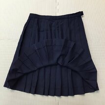 O277 (中古) 兵庫方面 校名不明　セーラー服 上下セット /大きめ/L/LL/W72/セーラー/スカート/白ライン3本/夏服/夏用/制服/高校/女子学生_画像8