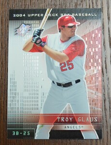 2004年 TROY GLAUS ANGELS プロ野球 UPPER DECK トレーディングカード 美品