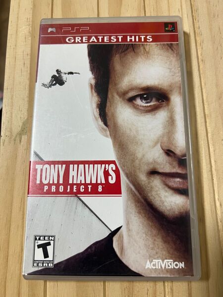 海外版 TONY HAWK'S PROJECT8 PSPソフト