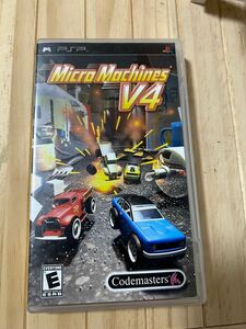 海外版　Micro Machines V4 PSP UMD ソフト