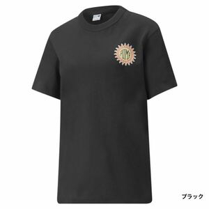  Puma graphic T-shirt black US. L( Japan XL corresponding ) regular price 4950 jpy 533579