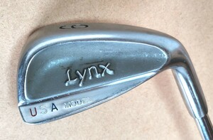 リンクス☆lynx USA MODEL アイアン 3番～9番 ウエッジ Pw Sw トゥルーテンパー フレックス S 9本セット #3～#9 #Pｗ #Sｗ True Temper