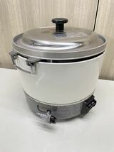 (MZ07) リンナイ RR-30S1. ガス炊飯器 都市ガス12A・13A用 6L. 2013年 中古 ._画像4