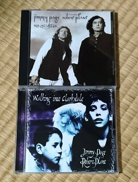 ジミー・ペイジ&ロバート・プラント×2枚セット