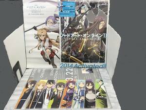 H567★中古 ソードアートオンライン ポスター 劇場版 プログレッシブ 販促 2014年 ソングコレクション※キズや汚れ、傷み、くせ等有