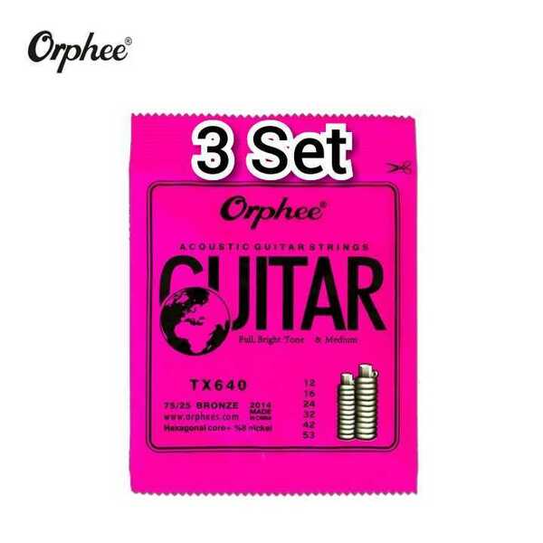 Orphee アコースティック弦 12-53 3セット