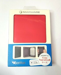  unopened *amazon Kindle Paperwhite for leather cover pink Marware EcoVue KGEV14 notebook type case 