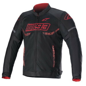 2XLサイズ アルパインスターズ MM93 LOSAIL V3 AIR ジャケット ASIA 1303 BLACK BRIGHT RED 2XL (春夏モデル)