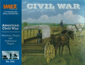  America si Bill War . medicine horse car & first-aid horse car 1/72 I meks