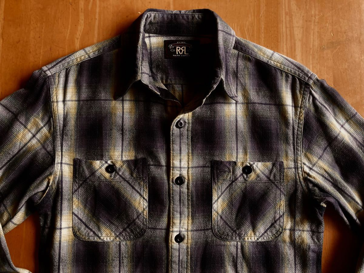 ヤフオク! -「オンブレ シャツ」(RRL) (た/ち/つ)の落札相場・落札価格