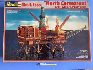 超大型キット　海底油田オフショアプラットフォーム　SHELL オフショア・コルモラン　1/200