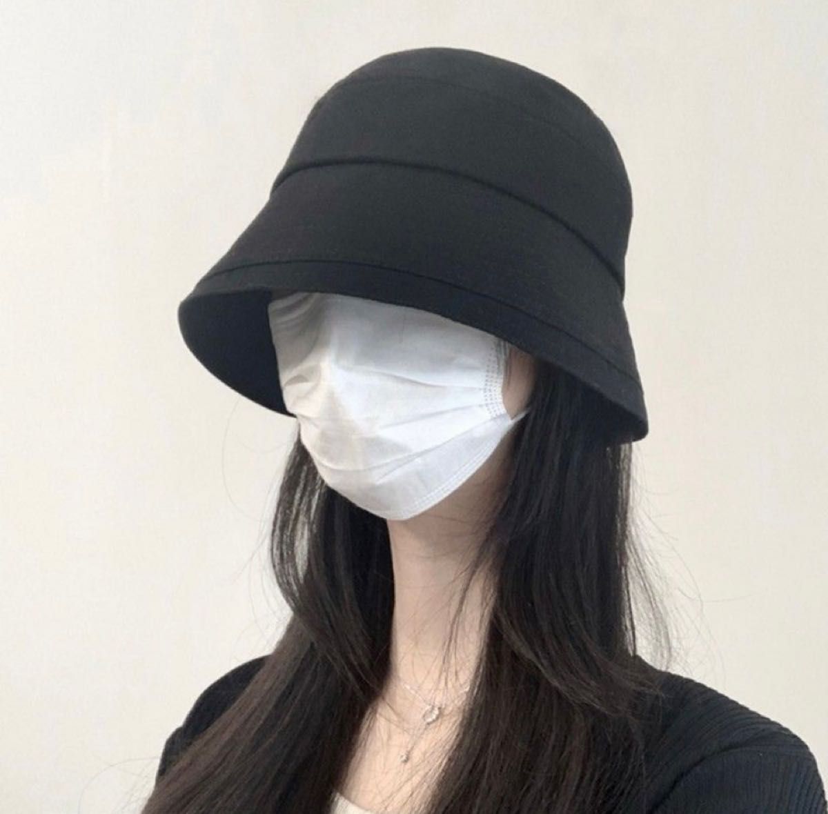 UVカットツバ広帽子 上品 大人可愛い 無地 シンプル レディース ママ