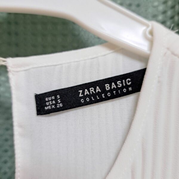ZARA BASIC size‥S　チュニック ノースリーブ トップス　
