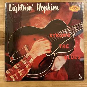 レコード ☆★ 中古 Strums The Blues Lightnin' Hopkins ※他１枚での出品のレコードとのみ４枚まで同梱可