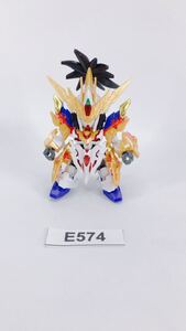 【即決】SDガンダム 三国創傑伝 劉備ユニコーンガンダム ガンプラ 完成品 ジャンク 同梱可 E574