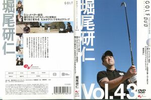 d8570 ■ケース無 R中古DVD「ゴルフメカニックDVD Vol.43 堀尾研仁 D・レッドベター直伝握り方ひとつで…」 レンタル落ち