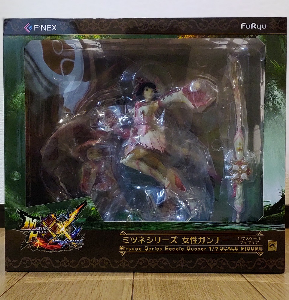 MONSTER HUNTER XX ミツネシリーズ 女性ガンナー 1/7 完成… オンライン