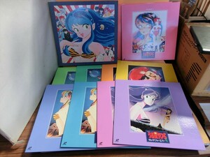 T[chi2-92][80 size ] not yet inspection goods / anime LD10 sheets set box / Urusei Yatsura LD Perfect Collection/* scratch * dirt have 
