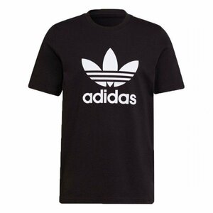 アディダス adidas 半袖Tシャツ 黒 オリジナルス トレフィル メンズ HO6642 ブラック 夏物 表記サイズM