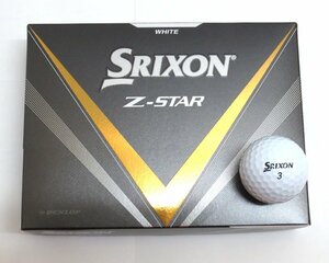 新品★ダンロップ★スリクソン Z-STAR ボール★SRIXON★2023★ホワイト★1箱★12球★送料無料