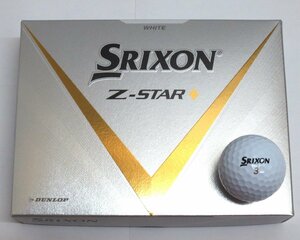 新品★ダンロップ★スリクソン Z-STAR ダイヤモンド ボール★SRIXON★2023★ホワイト★1箱★12球★送料無料