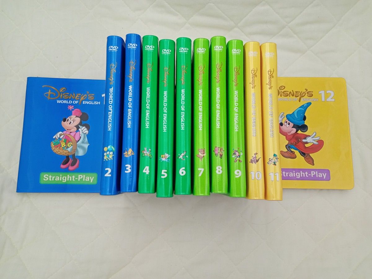 最新 ストレートプレイ ブルーレイ Blu-ray ディズニー英語システム