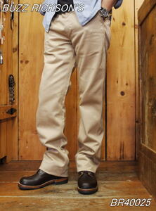  new goods Buzz Rickson's originals pekchino30 beige chinos BR40025A buzzrickson's