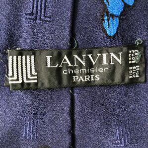 【LANVIN】美品ネクタイ　総柄