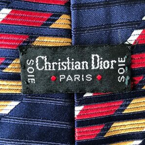 【Christian Dior】美品ネクタイ　ストライプ柄